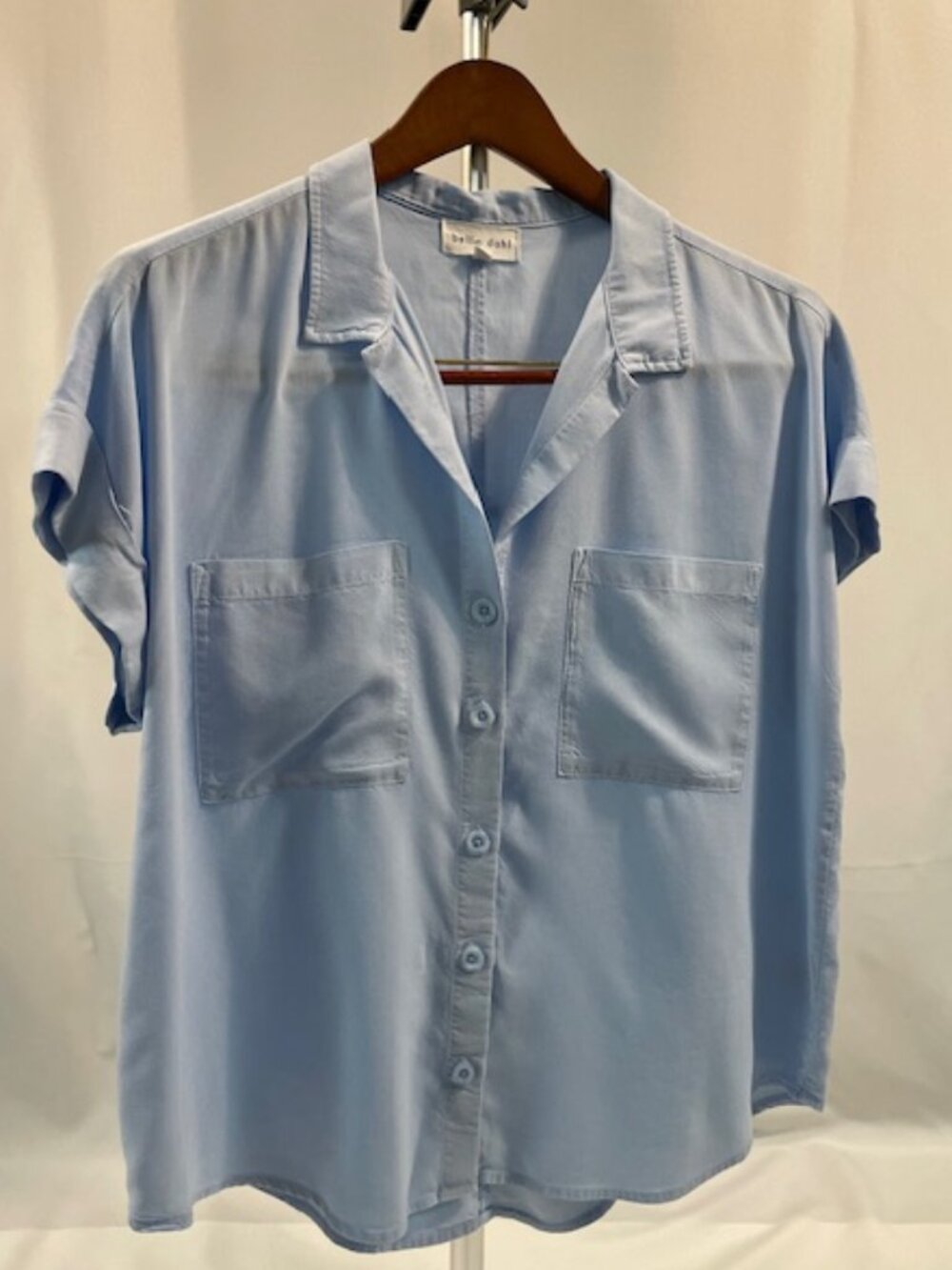 Bella Dahl Light Blue Ladies Blouse